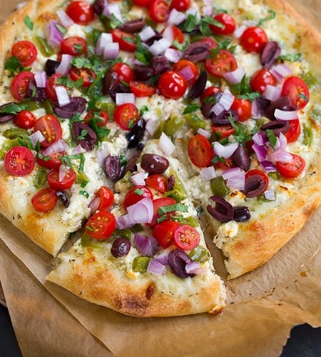Greek Pizza Crust
